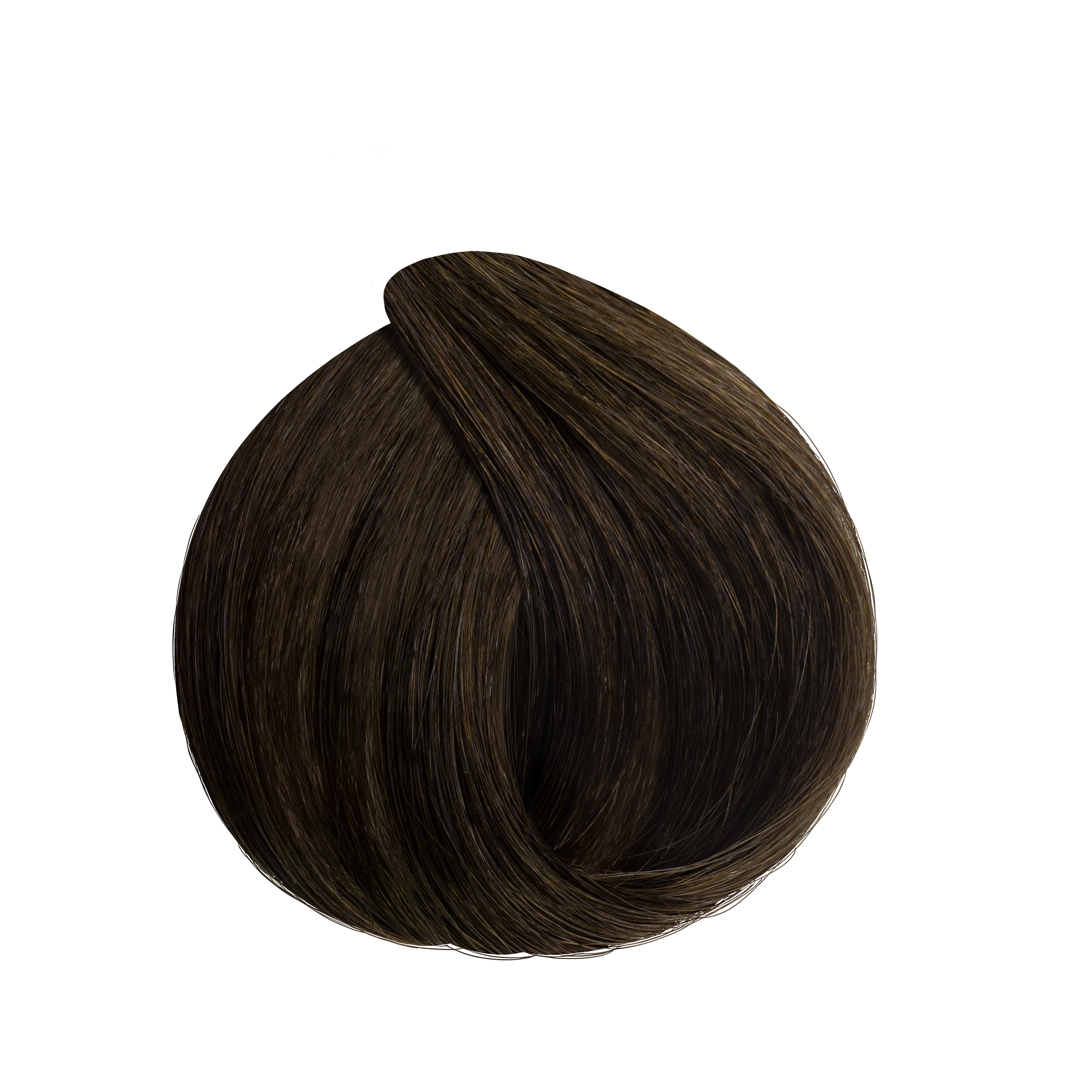 4N real hair swatch - clean